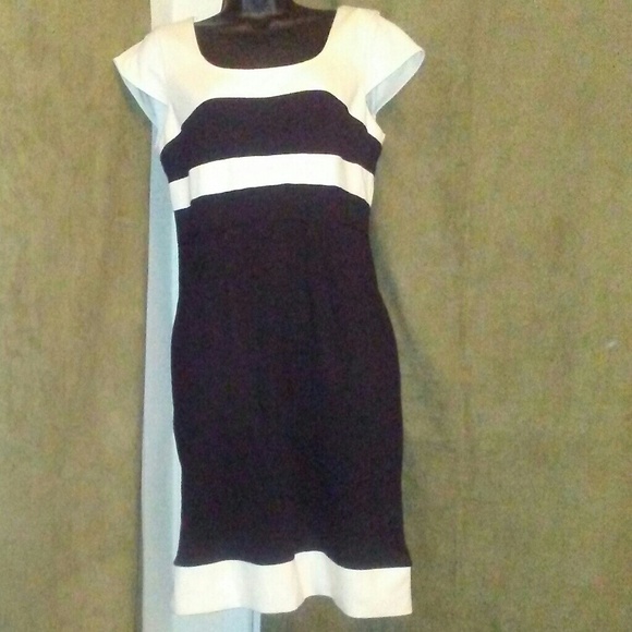 Spense, Black and White dress - Picture 1 of 6